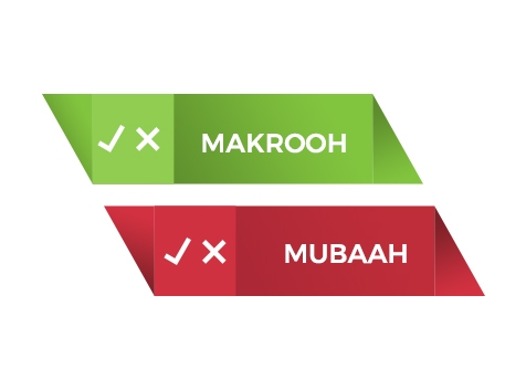 Read more about the article Mubaah or Makrooh