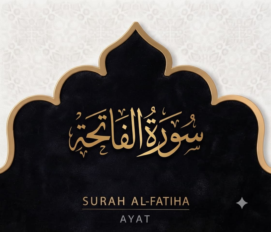 Read more about the article Surah Al-Faatihah Ayah